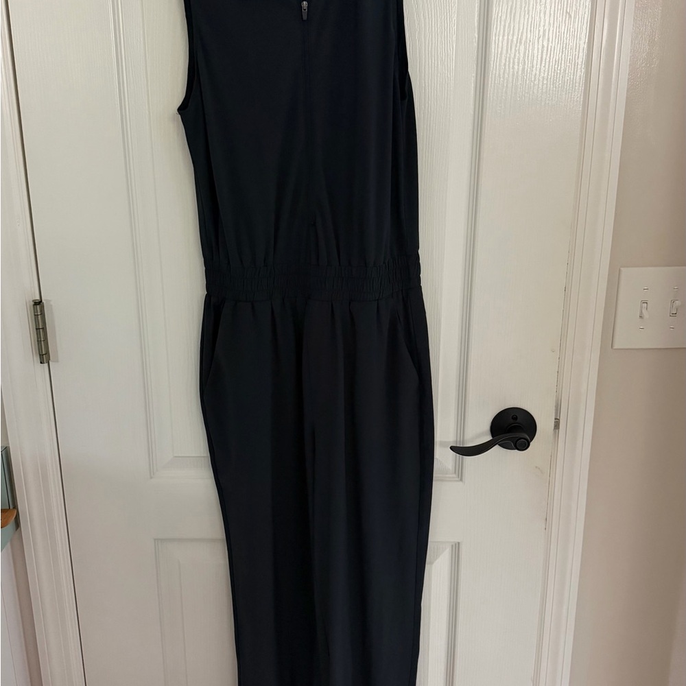 Sleeveless Black Jumpsuit